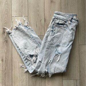Eunina Distressed Jeans | Size 5